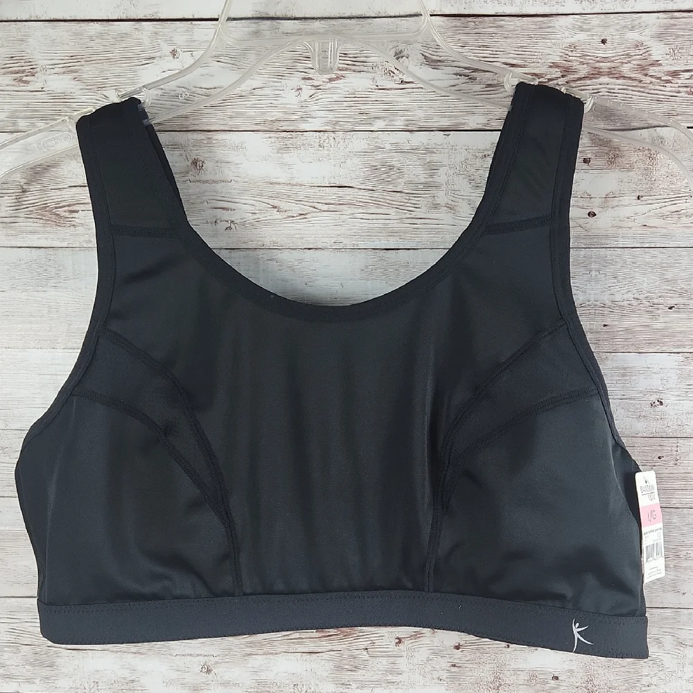 Danskin Classic Black Sports Bra - Picture 1 of 6